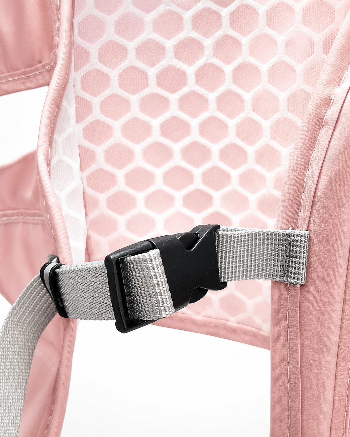 Gilet de course à pied rose léger