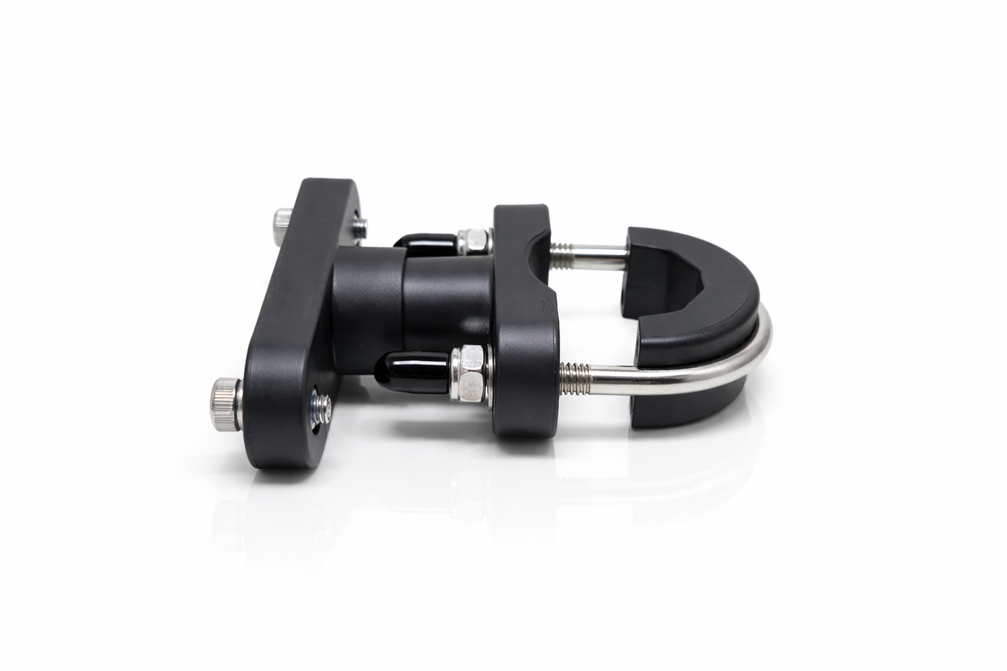 Porte-bidon vélo universel noir en polycarbonate vue accessoire boucle 2