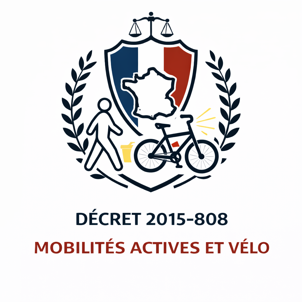 Décret 2015-808 : mobilités actives et vélo