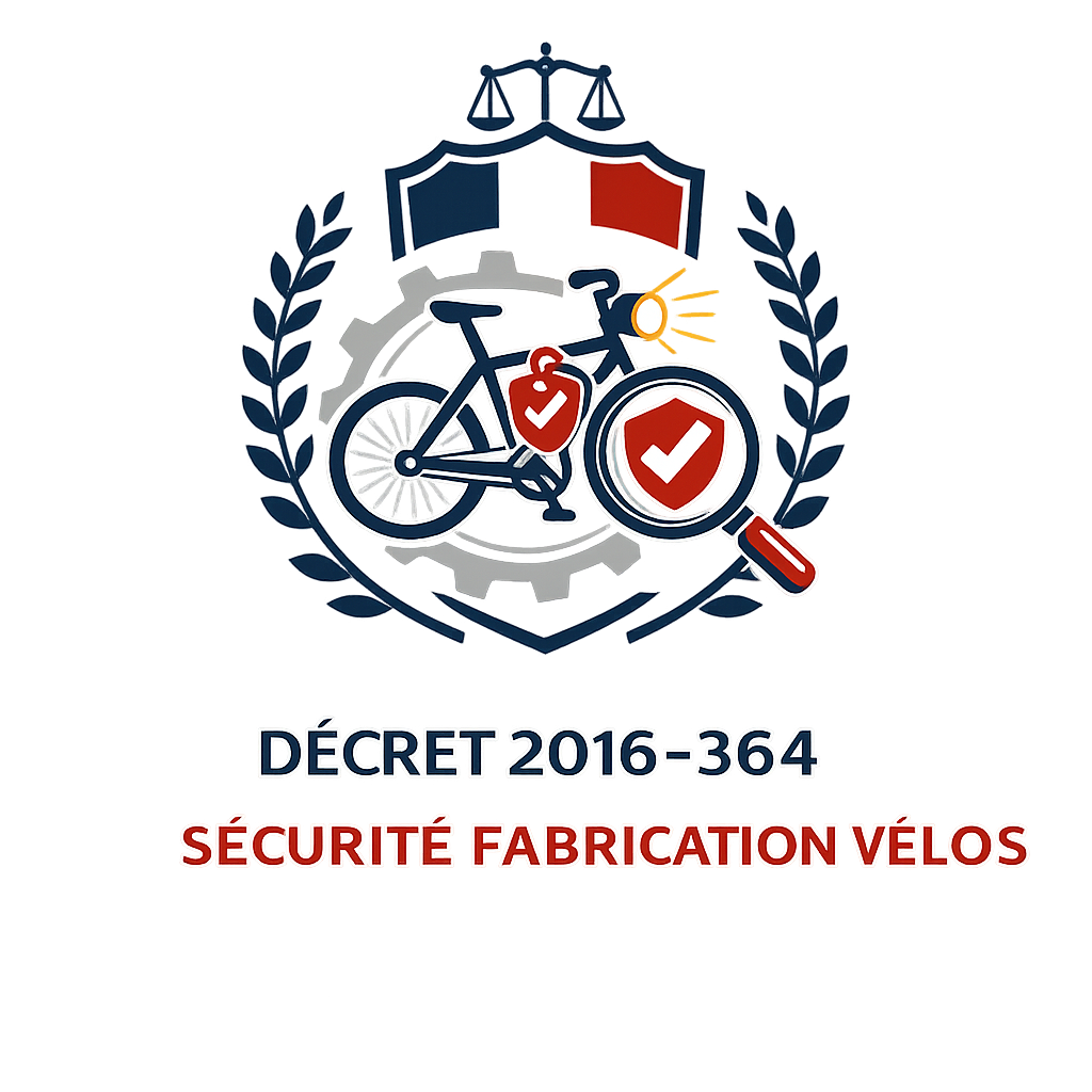 Décret 2016-364 : sécurité fabrication vélos
