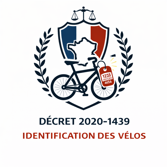 Décret 2020-1439 : identification des vélos