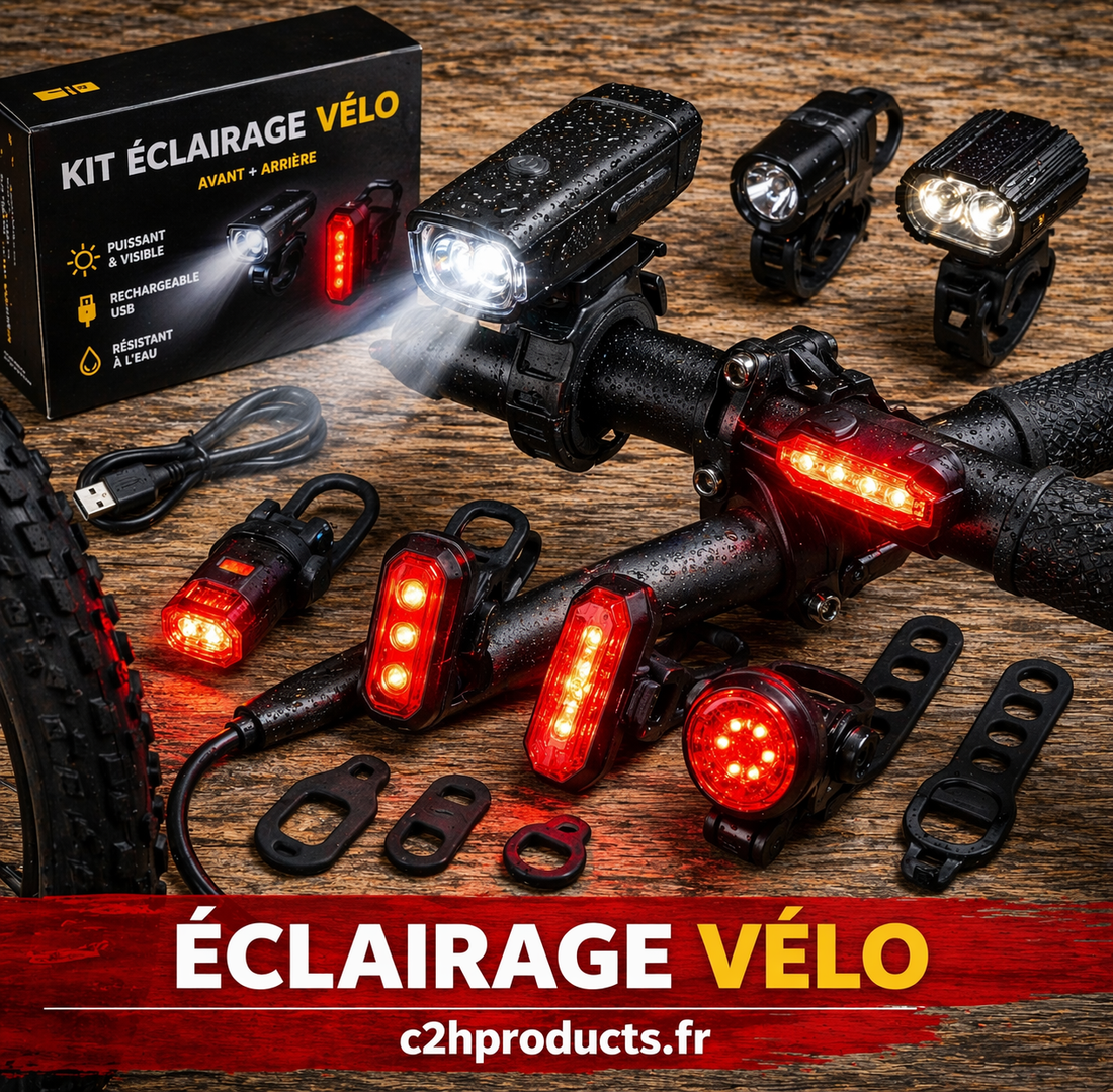 Eclairage vélo pas cher