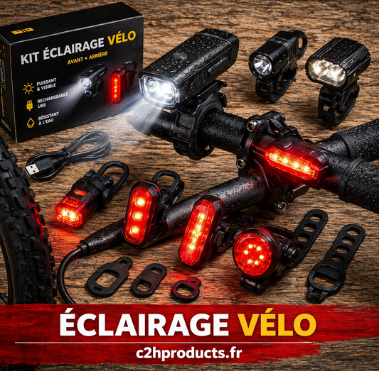 Eclairage vélo pas cher