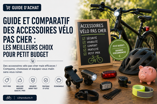 Guide et comparatif des accessoires vélo pas cher : les meilleurs choix pour petit budget