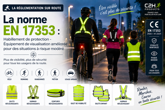 La norme EN 17353 : Habillement de protection - Équipement de visualisation améliorée pour des situations à risque modéré