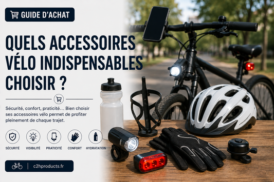 Quels accessoires vélo indispensables choisir ? Le guide complet