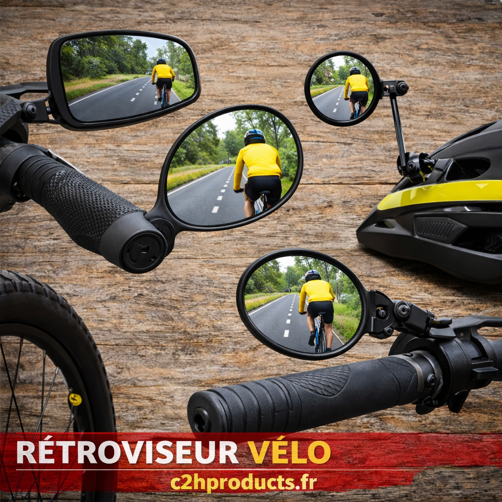 Rétroviseurs vélo polyvalents