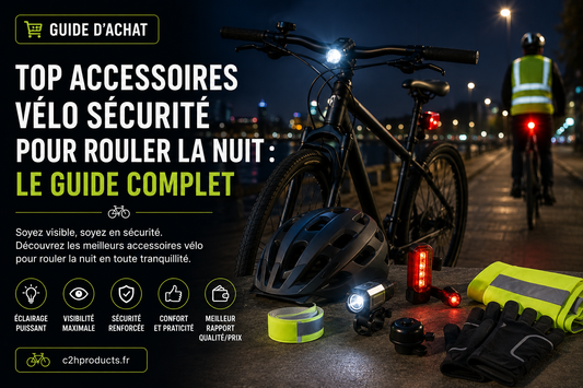 Top accessoires vélo sécurité pour rouler la nuit : le guide complet
