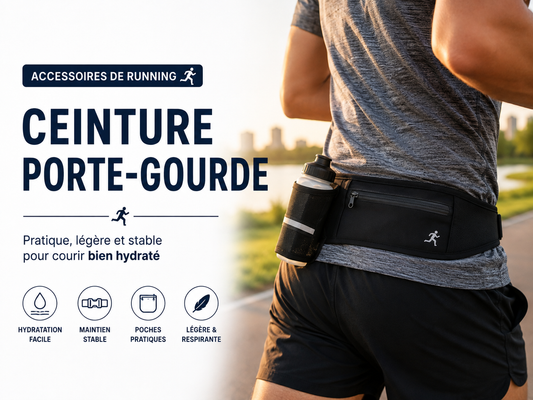 Ceinture porte-gourde running : comment choisir ? Guide 2026