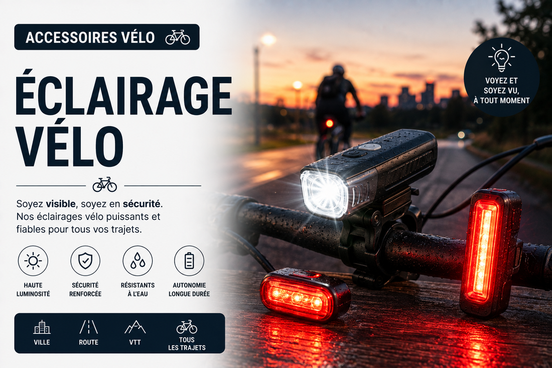 Comment choisir un éclairage vélo ? Guide complet pour bien voir et être vu