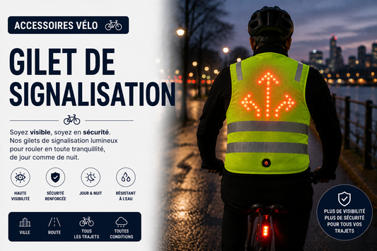Comment choisir un gilet de signalisation vélo LED ? Le guide complet