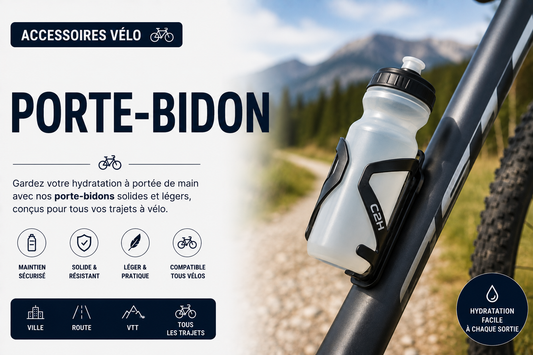 Comment choisir un porte-bidon vélo ? Le guide complet