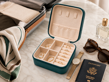 Boîte de rangement compacte pour bijoux
