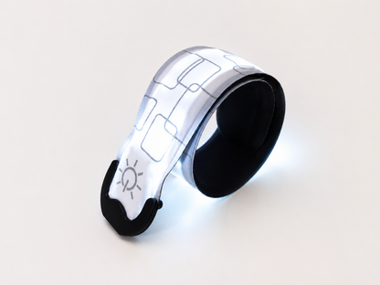 Brassard LED rechargeable lumineux pour running et vélo
