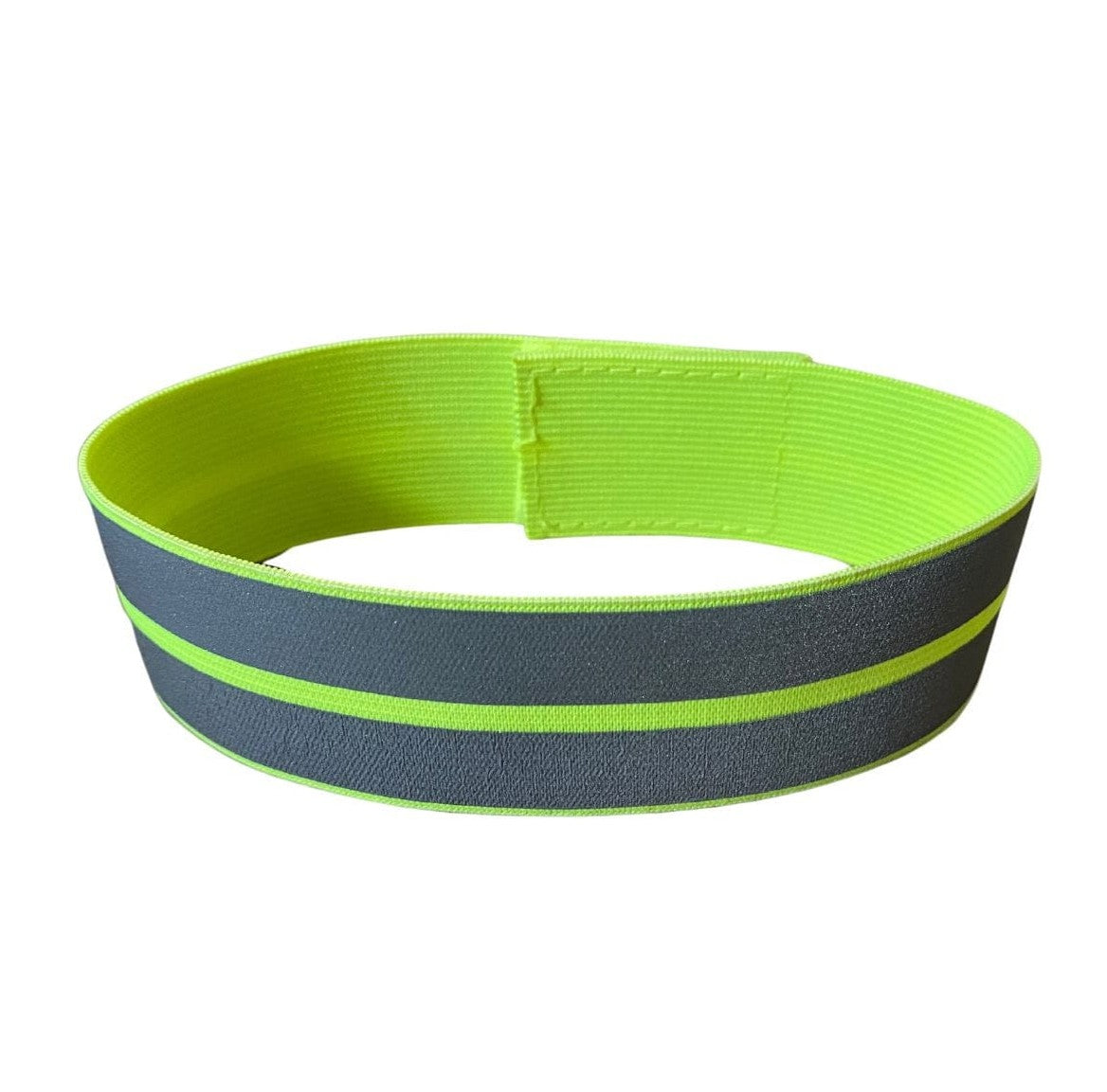 Brassards réfléchissants EN 17353 jaune fluorescent – Lot de 2