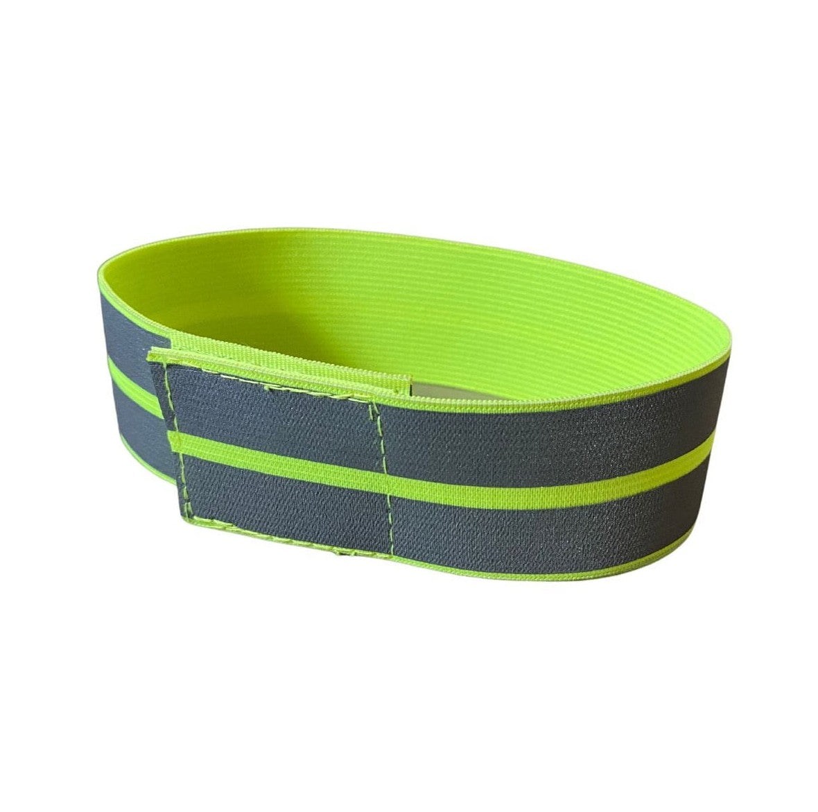 Brassards réfléchissants EN 17353 jaune fluorescent – Lot de 2