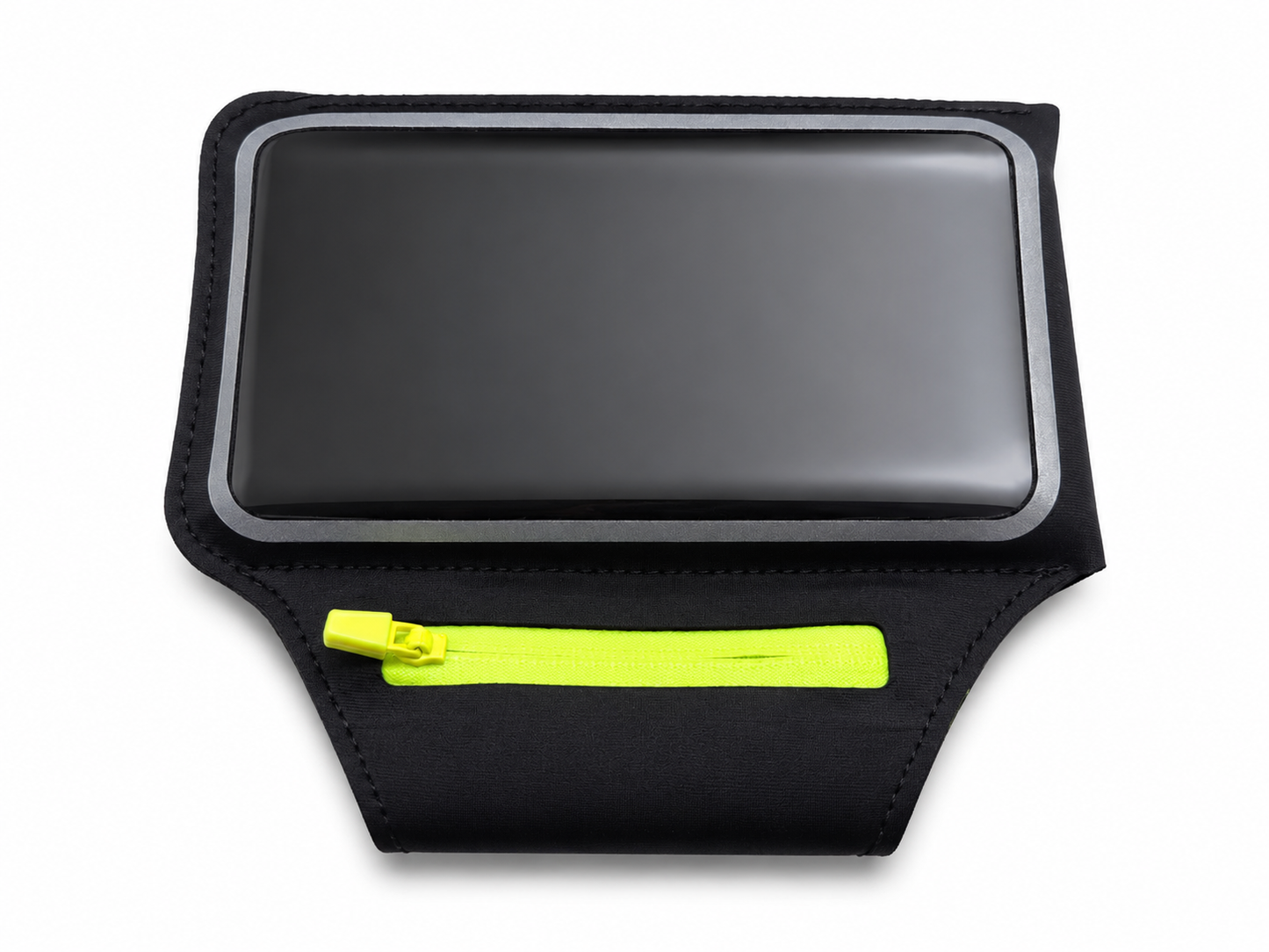 Brassard Porte Téléphone Running avec Porte-Carte et Poche Zippée