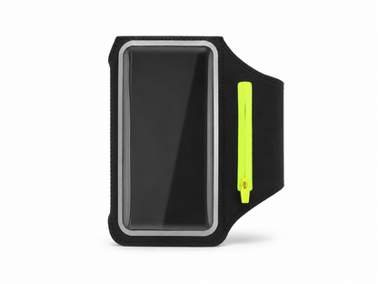 Brassard Porte Téléphone Running avec Porte-Carte et Poche Zippée
