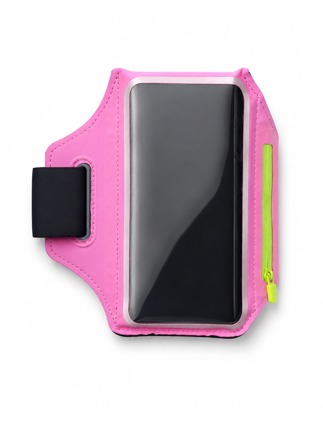 Brassard Porte Téléphone Running avec Porte-Carte et Poche Zippée