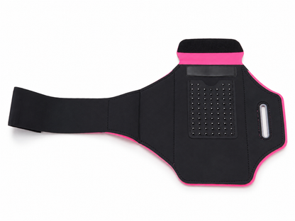 Brassard Porte Téléphone Running avec Porte-Carte et Poche Zippée