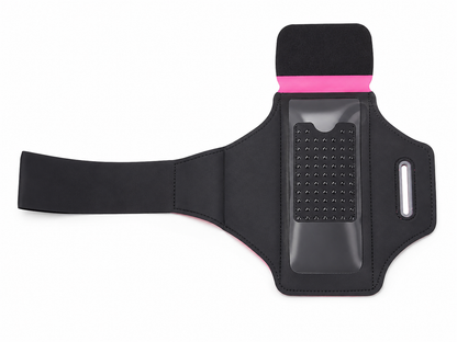 Brassard Porte Téléphone Running avec Porte-Carte et Poche Zippée