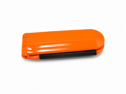 Brosse à cheveux pliable avec miroir – compacte de voyage