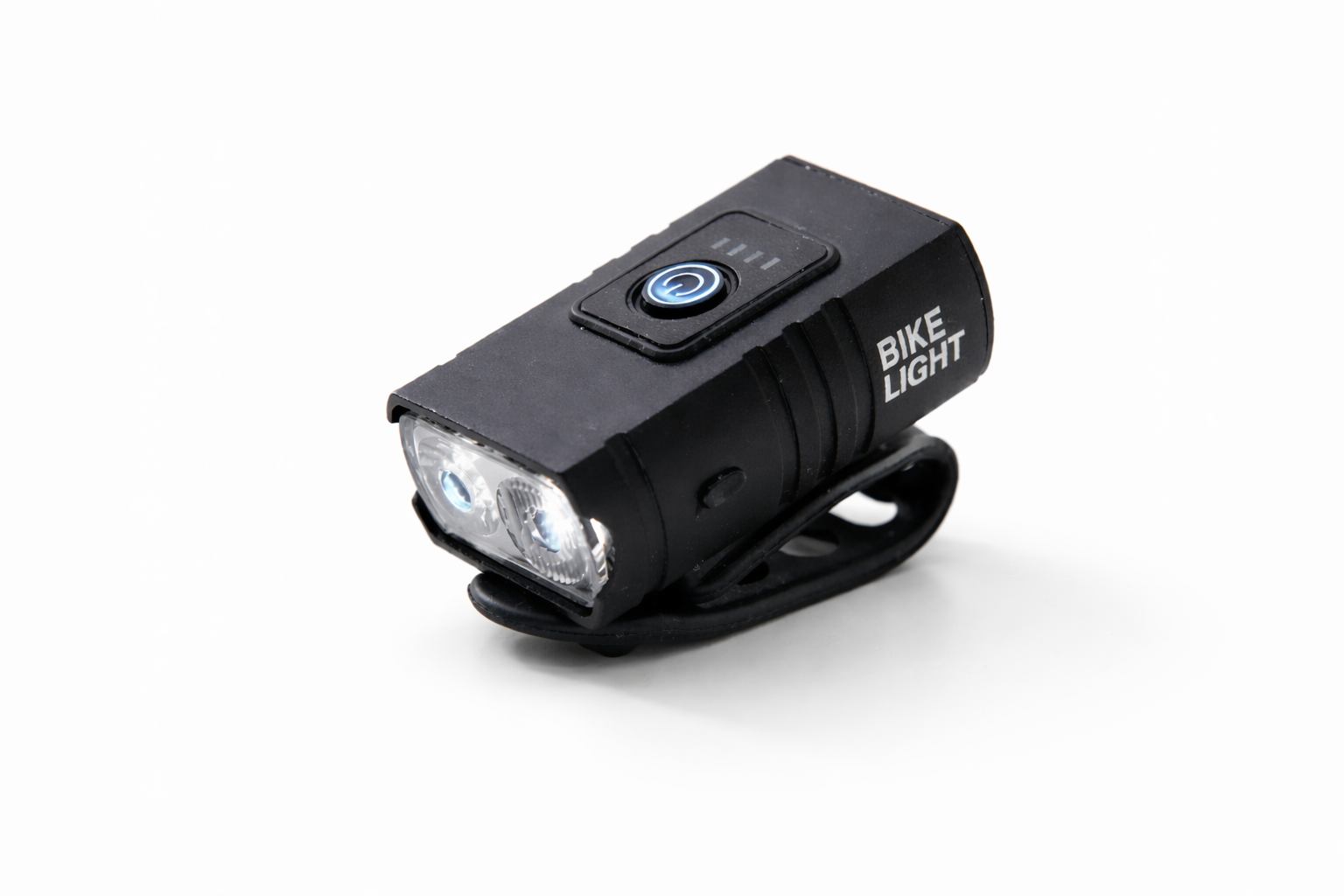 Éclairage vélo avant LED rechargeable USB-C noir 2