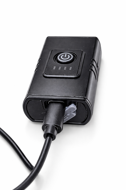 Éclairage vélo avant LED rechargeable USB-C noir 7