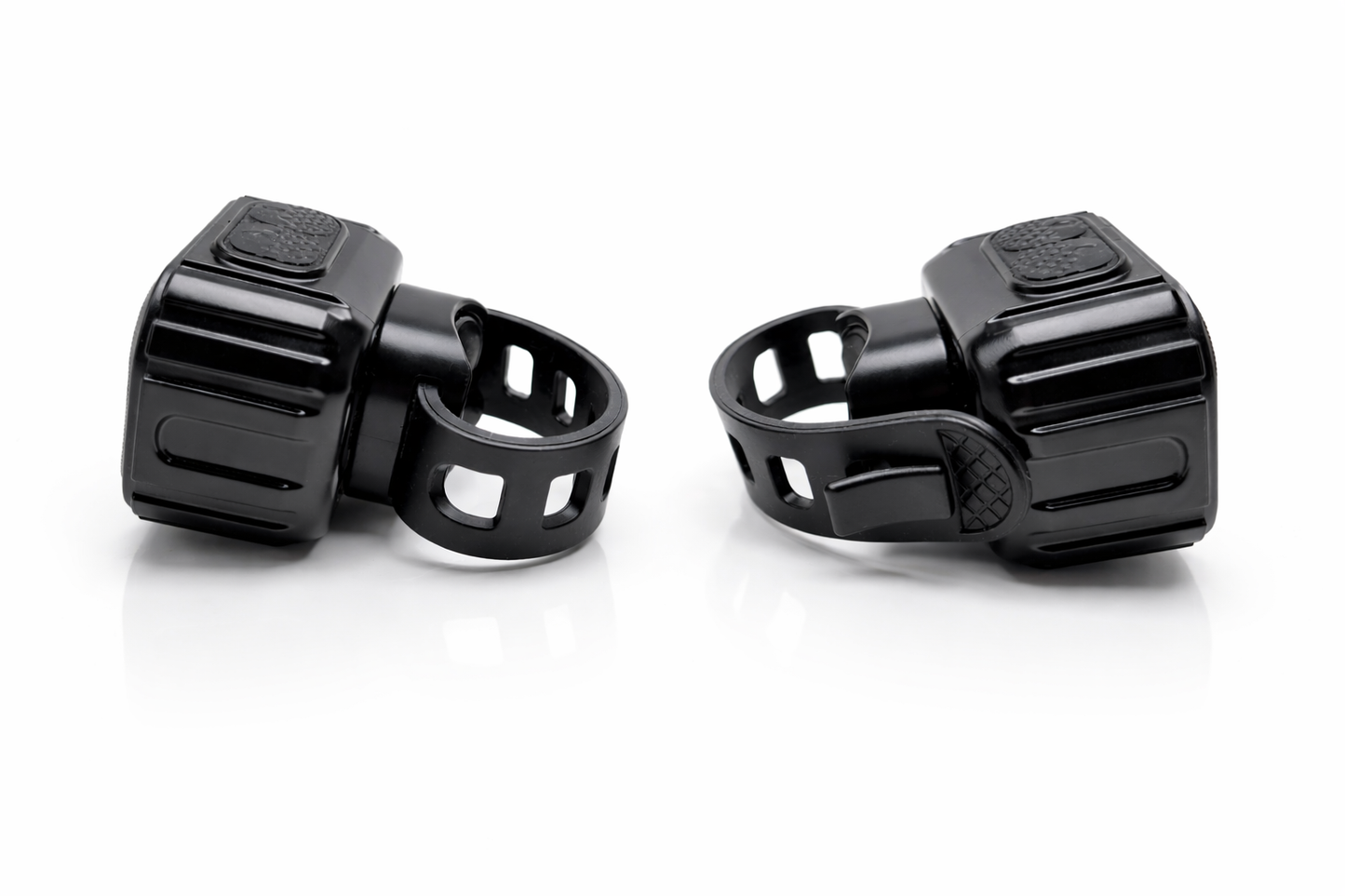 Kit éclairage vélo LED rechargeable avec lampe avant blanche et feu arrière rouge  5