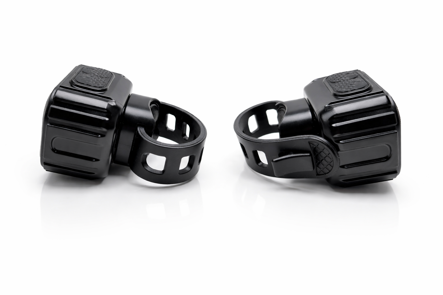 Kit éclairage vélo LED rechargeable avec lampe avant blanche et feu arrière rouge  5