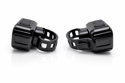 Kit éclairage vélo LED rechargeable avec lampe avant blanche et feu arrière rouge  5