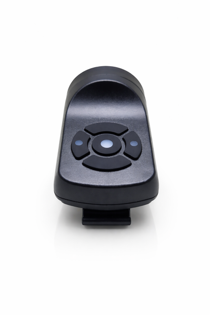 Sonnette électrique vélo rechargeable USB-C noire avec commandes intégrées 3