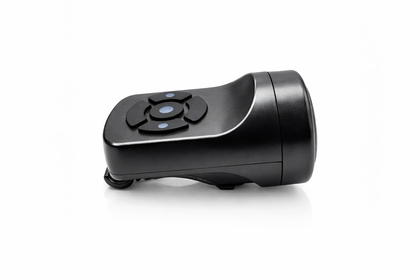 Sonnette électrique vélo rechargeable USB-C noire avec commandes intégrées 5