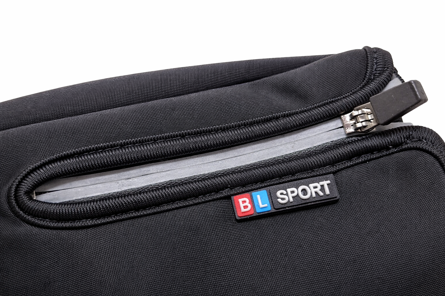 Gants vélo tactiles étanches et chauds avec fermeture zippée noir 3