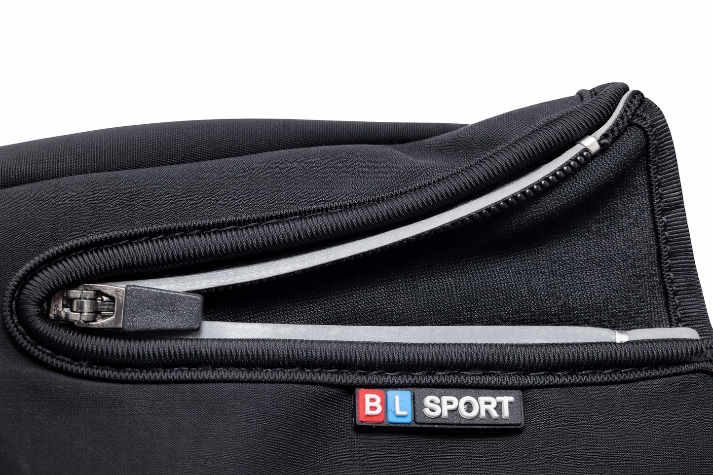 Gants vélo tactiles étanches et chauds avec fermeture zippée noir 4