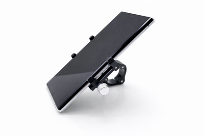 Support téléphone vélo universel en aluminium noir réglable avec téléphone