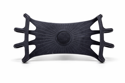 Support téléphone vélo en silicone noir universel horizontal
