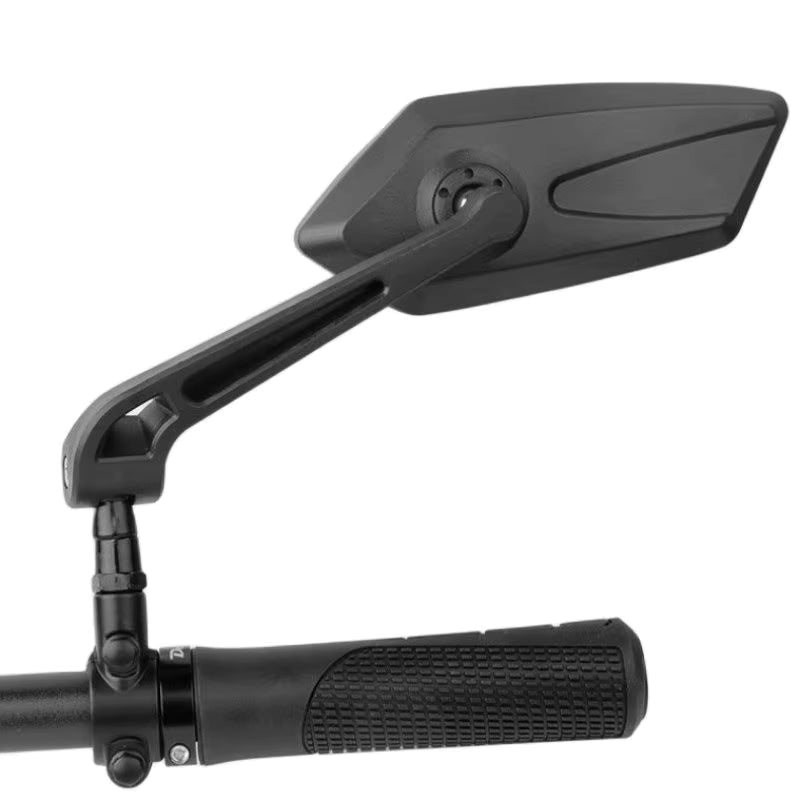 Lot de 2 rétroviseurs vélo universels noirs réglables vue de gauche arrière