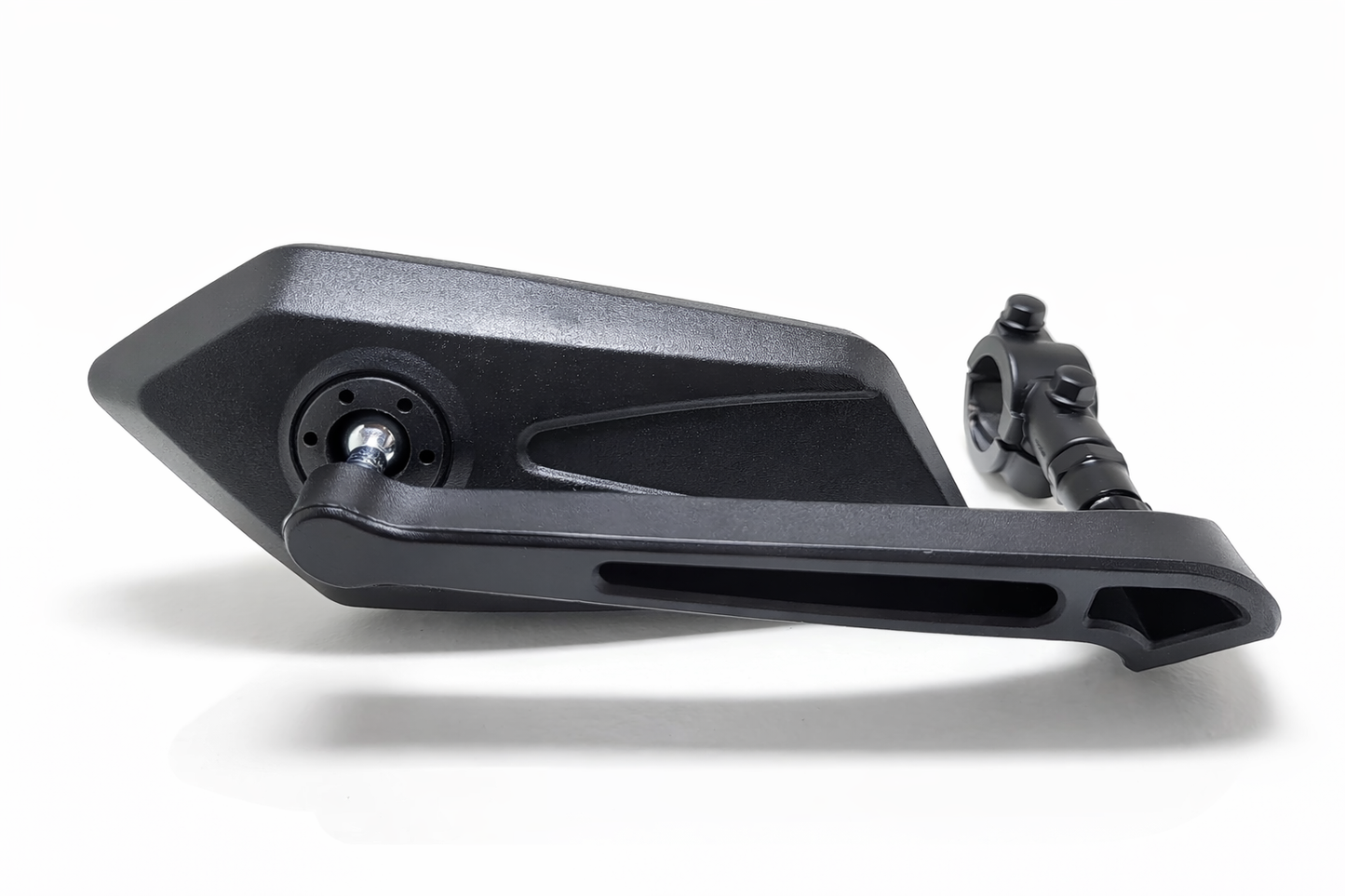 Lot de 2 rétroviseurs vélo universels noirs réglables vue seule droite arrière
