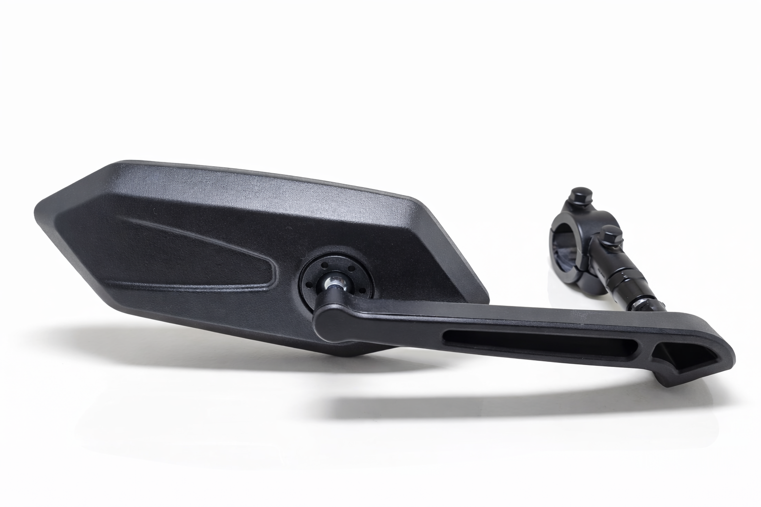 Lot de 2 rétroviseurs vélo universels noirs réglables vue seule droite arrière 2