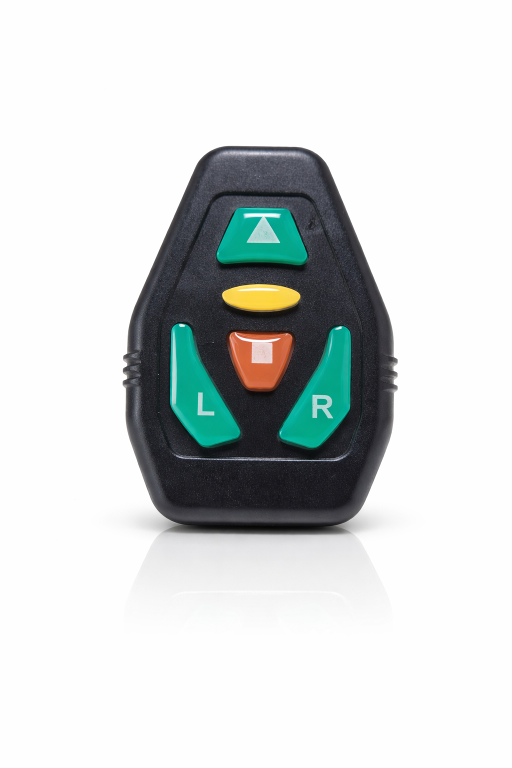 Gilet de signalisation vélo LED noir et jaune avec télécommande sans fil 2