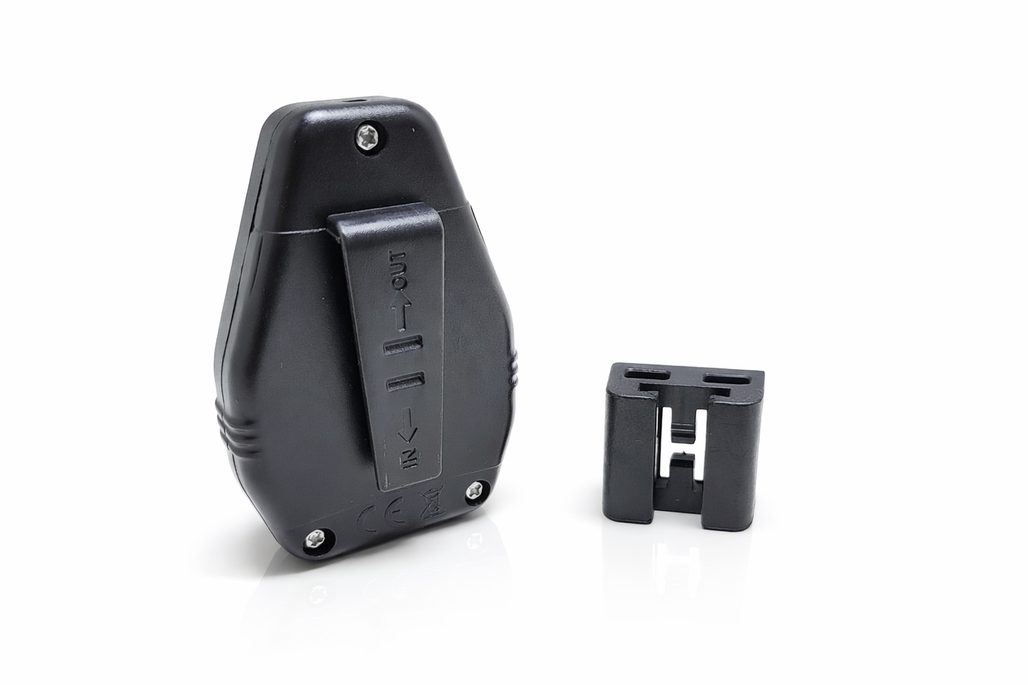 Gilet de signalisation vélo LED noir et jaune avec télécommande sans fil 4