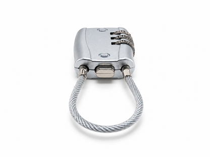 Cadenas à code de voyage avec câble – 4 couleurs