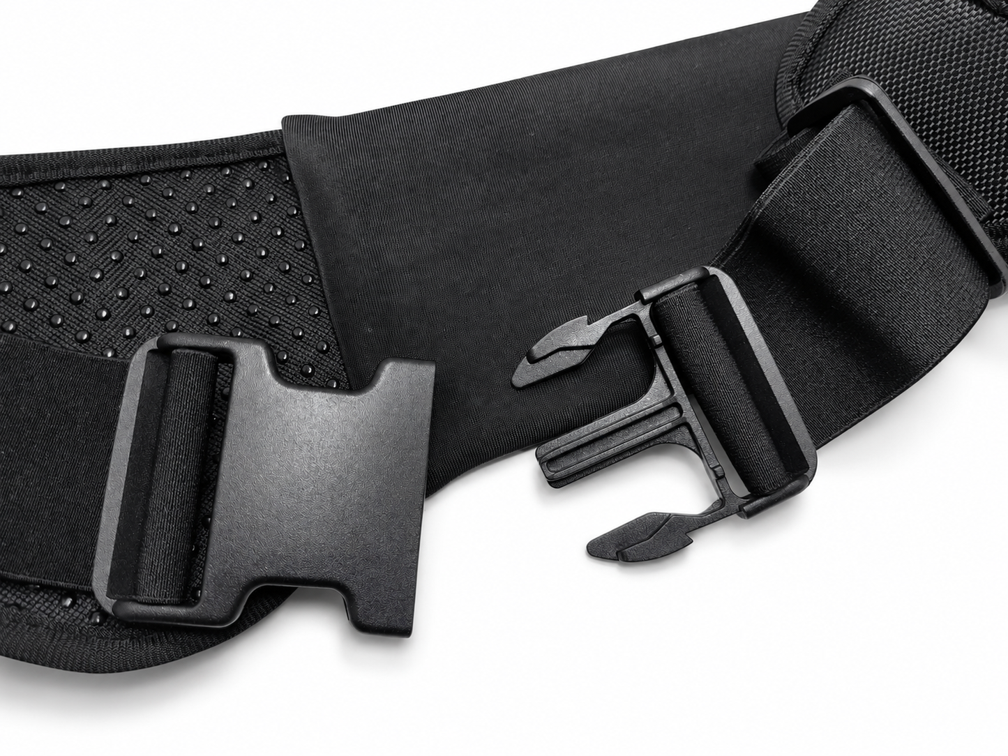 Ceinture de course à pied avec 2 gourdes et poche zippée