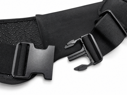 Ceinture de course à pied avec 2 gourdes et poche zippée