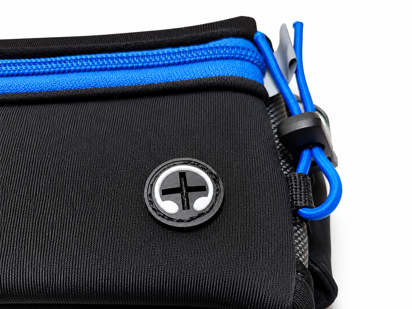 Ceinture de course à pied avec 2 gourdes et poche zippée