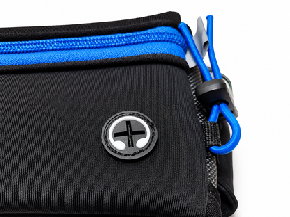 Ceinture de course à pied avec 2 gourdes et poche zippée