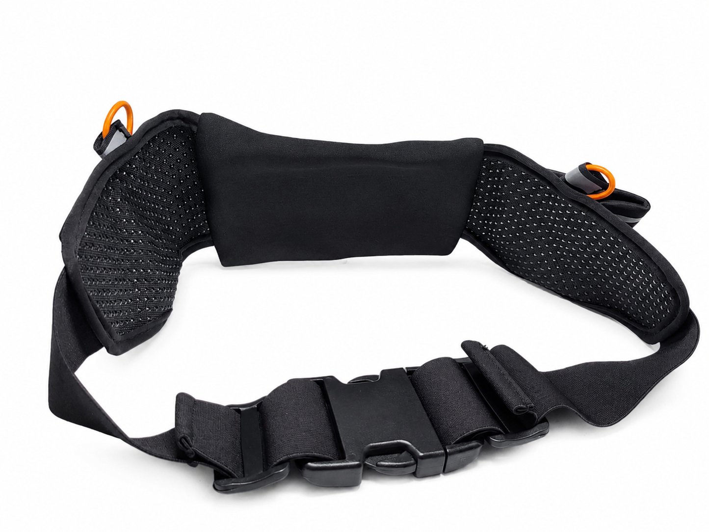 Ceinture de course à pied avec 2 gourdes et poche zippée