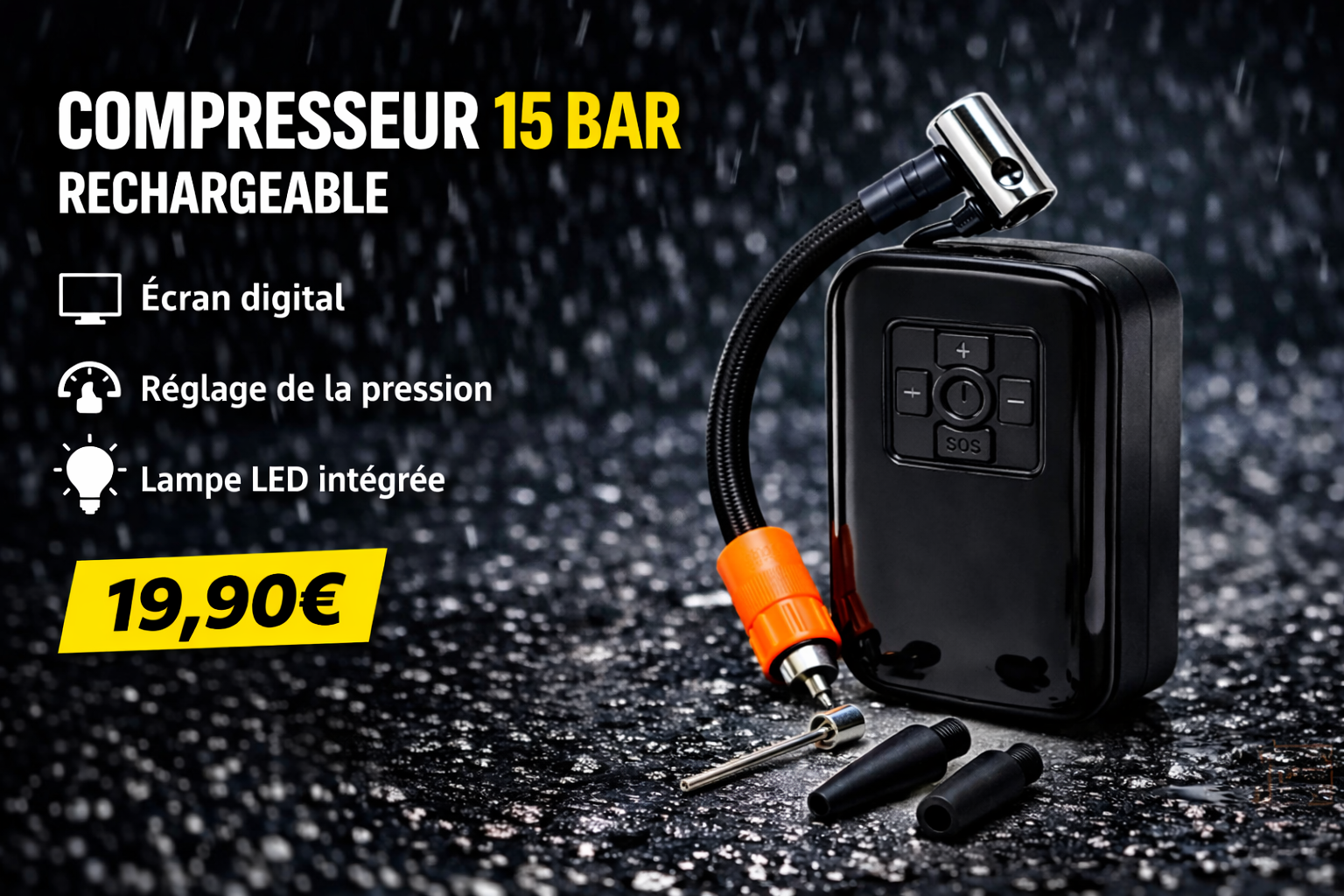 Compresseur rechargeable 15 bar