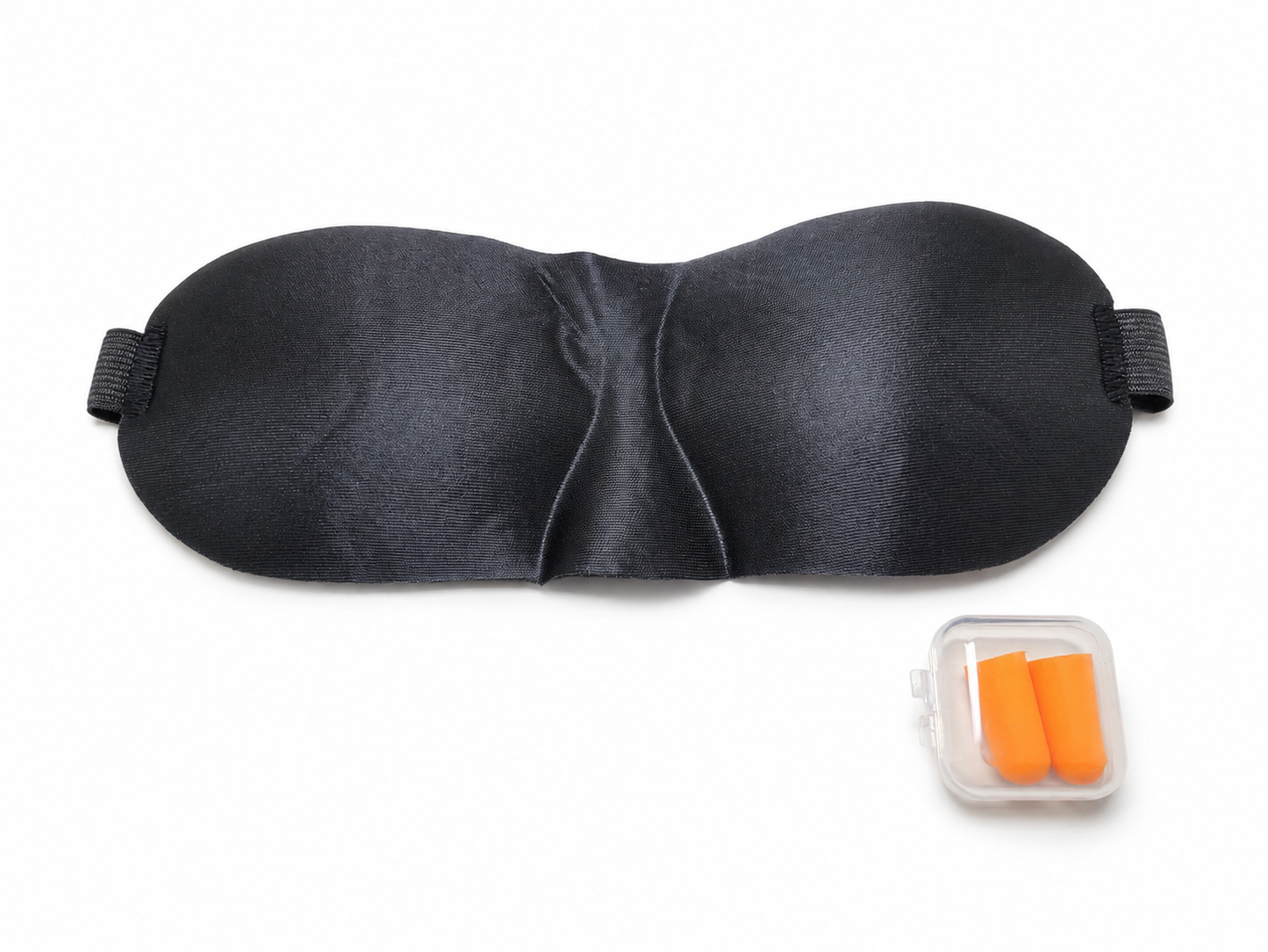 Kit Coussin de Voyage avec Masque et Bouchons d’Oreille